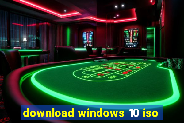 download windows 10 iso